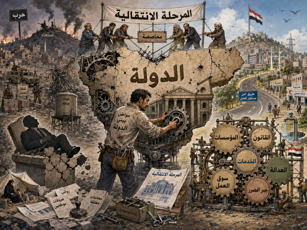 المرحلة الانتقالية - المرحلة الانتقالية في اليمن: من وقف الحرب إلى تشغيل الدولة 1